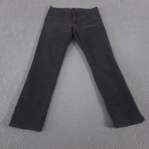 Kut from the Kloth Jeans Womens 10 Black Catherine Mid Rise Boyfriend Leg Denim